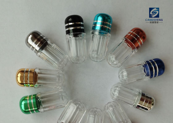 Bottiglie di plastica della capsula della singola pillola