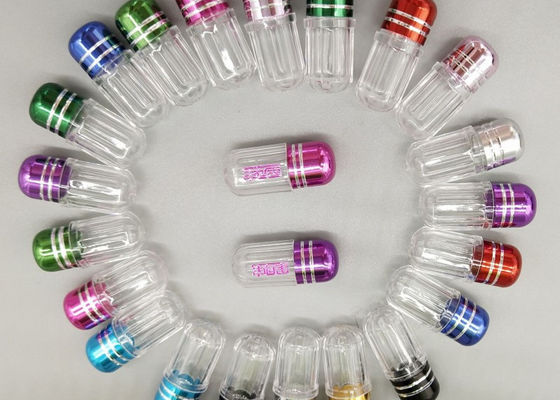 imballaggio della capsula dello SGS dei piccoli contenitori di plastica della pillola di 13mm singolo