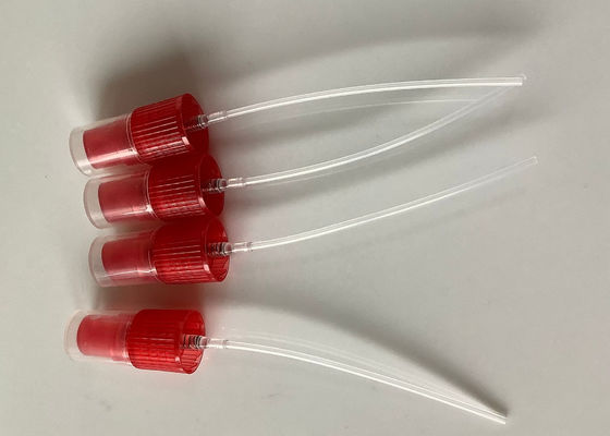 Bottiglie di plastica rosse della lozione con le bottiglie di plastica dello spruzzo della pompa della pompa 10ml