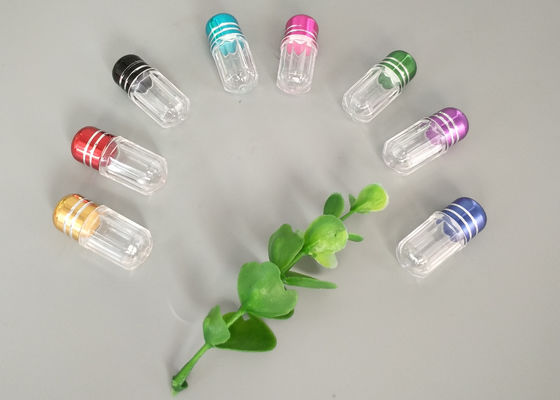 La pillola di plastica vuota ottagonale incapsula 2g con i cappucci di alluminio