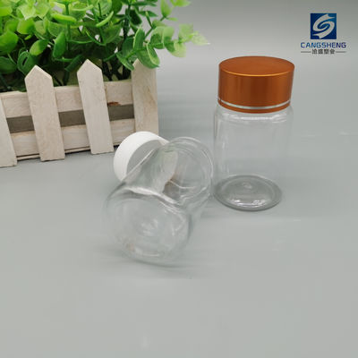 Contenitori cilindrici di plastica vuoti della compressa delle bottiglie di pillola di PS 10ml