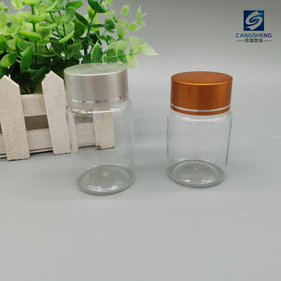 Contenitori cilindrici di plastica vuoti della compressa delle bottiglie di pillola di PS 10ml