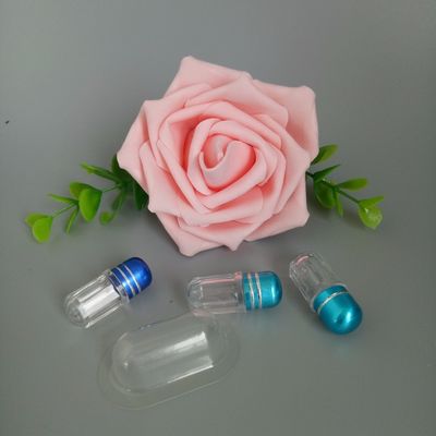 Bottiglie di plastica della medicina della radura di PS