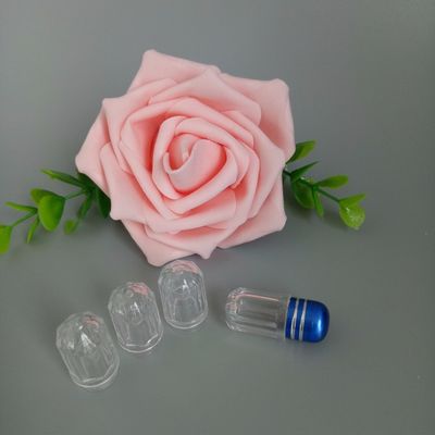 Bottiglie di plastica della medicina della radura di PS