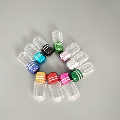 capsule di plastica vuote della pillola di porpora di 12mm per il supplemento di sanità