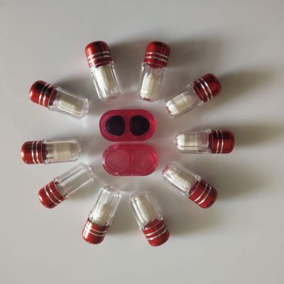 Singolo cappuccio del metallo del contenitore 3ml ISO9001 della pillola della bolla di plastica