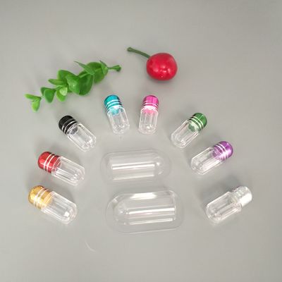 Singolo cappuccio del metallo del contenitore 3ml ISO9001 della pillola della bolla di plastica