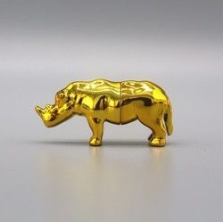 Capsule di plastica vuote della pillola di rinoceronte