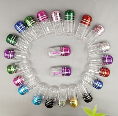 Capsule di plastica vuote cilindriche della pillola di 13mm Mini Pill Bottles 2ml