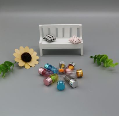capsule di plastica della pillola di 15mm