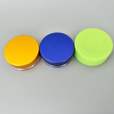 Cappucci di plastica 38mm innocui per i bambini di plastica dei coperchi a vite ISO9001 della bottiglia del PE