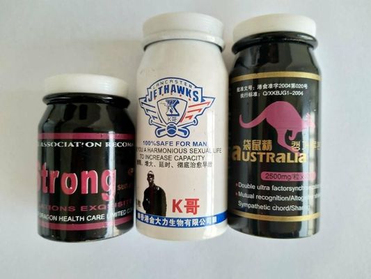 bottiglie di alluminio di imballaggio farmaceutico 100g con i cappucci del PE