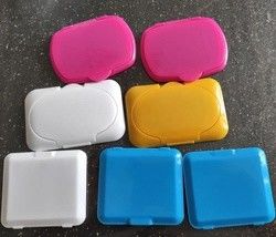 Coperchi bagnati impermeabili della salviettina per neonati di Flip Lid FDA 65mm Repurpose del tessuto