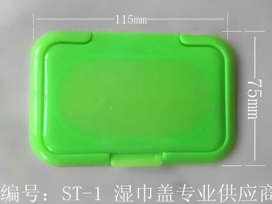 coperchio bagnato ISO9001 non riutilizzabile Flip Top Cap di plastica delle strofinate di 65mm