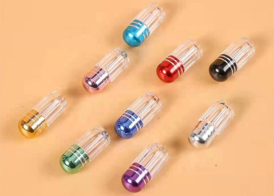 Capsule di plastica vuote del singolo della pillola 1g ANIMALE DOMESTICO rotondo del contenitore