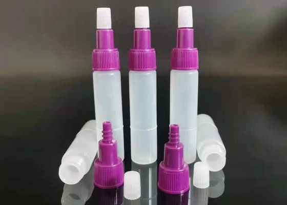 bottiglie di plastica di plastica dello spruzzo dei recipienti di reazione di 8ml ISO9001 piccole pp