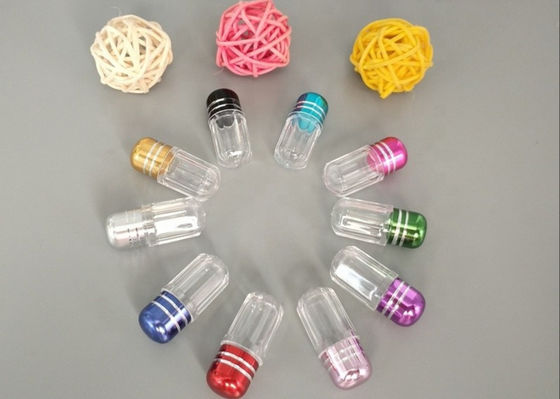 La capsula vuota cilindrica rossa imbottiglia 13mm di plastica