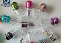 La capsula vuota dell'OEM 2g sguscia le bolle di plastica Mini Pill Bottles