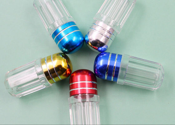 Mini Empty Plastic Pill Capsules blu 16mm con le bolle