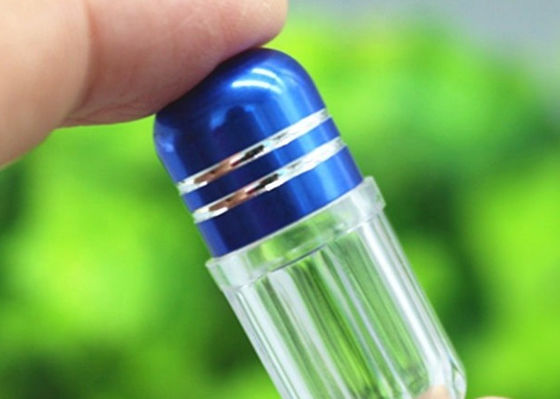 bottiglia di plastica di PS del singolo contenitore della pillola 2ml di 14mm con il cappuccio del metallo