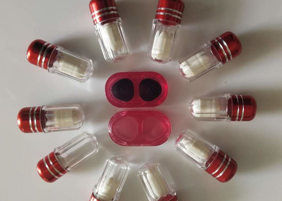 Capsule vuote della singola della pillola radura esagonale 2ml del contenitore 13mm