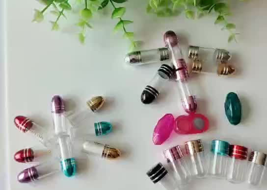 Capsule vuote della singola della pillola radura esagonale 2ml del contenitore 13mm