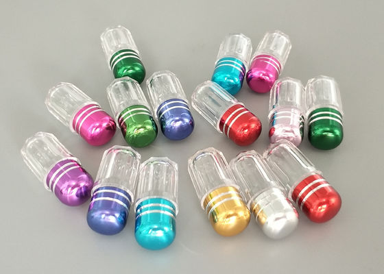 bottiglia di plastica di 3g 13mm con la capsula vuota Shell della chiara bolla del cappuccio del metallo