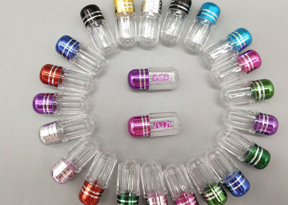 capsule di plastica vuote della pillola di porpora di 12mm per il supplemento di sanità