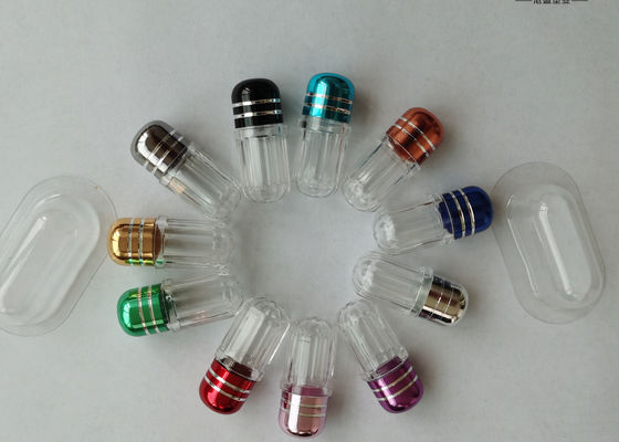 imballaggio della capsula dello SGS dei piccoli contenitori di plastica della pillola di 13mm singolo