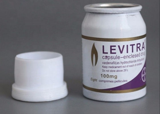 bottiglie di alluminio di imballaggio farmaceutico 100g con i cappucci del PE