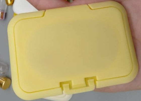 coperchio bagnato ISO9001 non riutilizzabile Flip Top Cap di plastica delle strofinate di 65mm