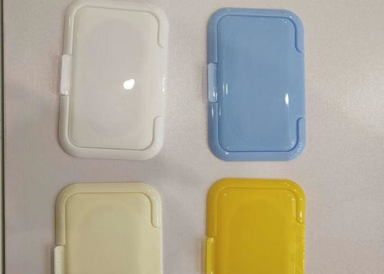 coperchio bagnato ISO9001 non riutilizzabile Flip Top Cap di plastica delle strofinate di 65mm