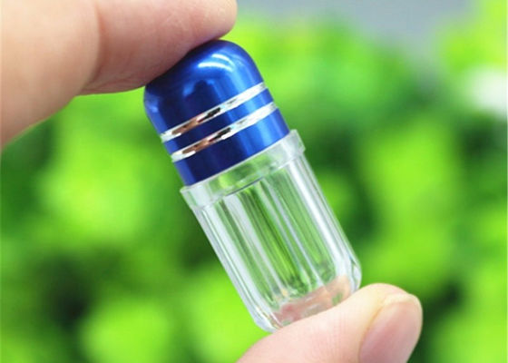 la chiara medicina di plastica di 56mm imbottiglia 5g Mini Pill Cases cilindrico