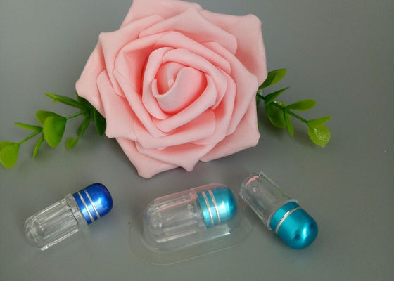 Bottiglie di plastica della medicina della radura di PS