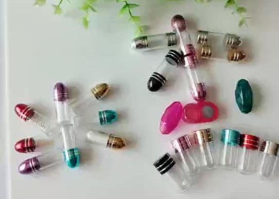 piccoli contenitori di plastica della pillola 1g